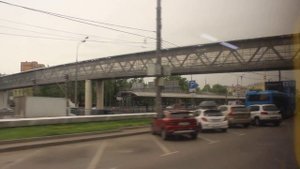 Прибываем на высадку у метро "Автозаводская" на автобусе КМ1 по 1-му Кожуховскому проезду