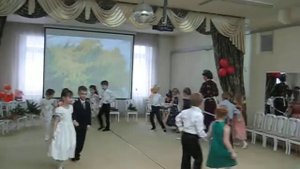 Парный танец в детском саду "Поцелуй" , Лариса Ханова