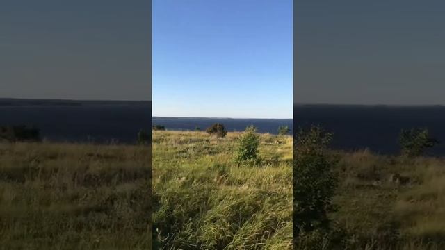 Камское устье, река Кама впадает на Волгу, красотища