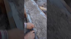 Поливка ленточного фундамента