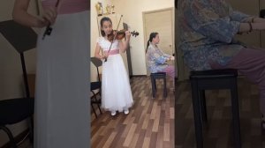 А.Глазунов "Град" из балета "Времена года" исполняет Шоканкызы Нурай , 5 класс , КАЗНУИ