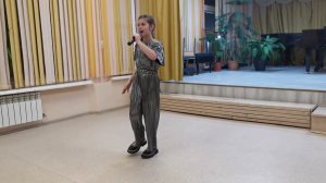 Песня «Миллион шагов» на отчетном концерте «Арт-Этюд», 22 декабря 2022 г.