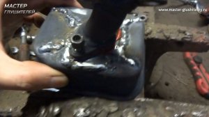 Ремонт глушителя снегоуборочной техники