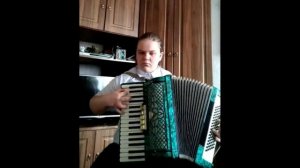 Черезова Кристина "Над окошком месяц" Е. Попов, обр. В. Малиновского преп. Ковалёва И.В.