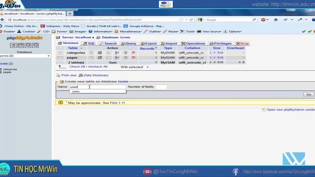 01# Projects Lập trình backend, frontend với PHP and MySQL