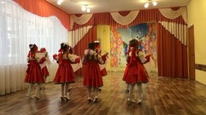 ДОУ 31 Задоринка, народный танец  Разбросала русы косы