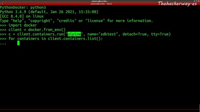 Cómo controlar Docker desde tus scripts en Python – Parte 1 de 2
