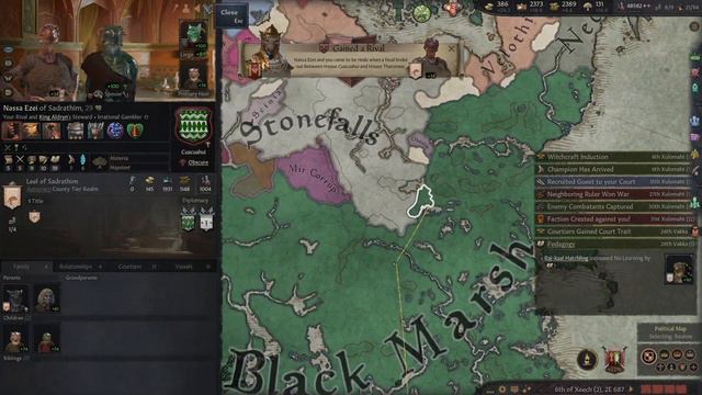 Let's Play Crusader Kings 3 Elder Kings | Black Marsh Madness | Ep: 29 - Exploring Magic! смотреть онлайн