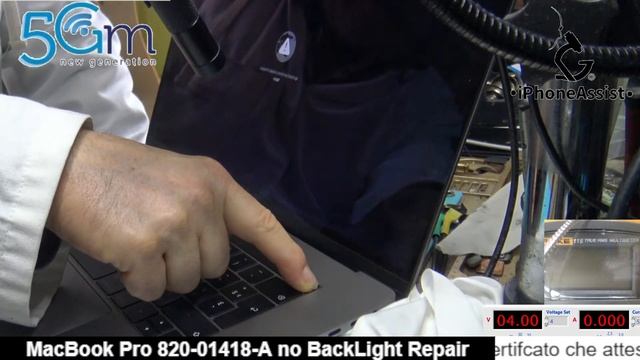 MacBook Pro 820-01418-A no BackLight Repair смотреть онлайн