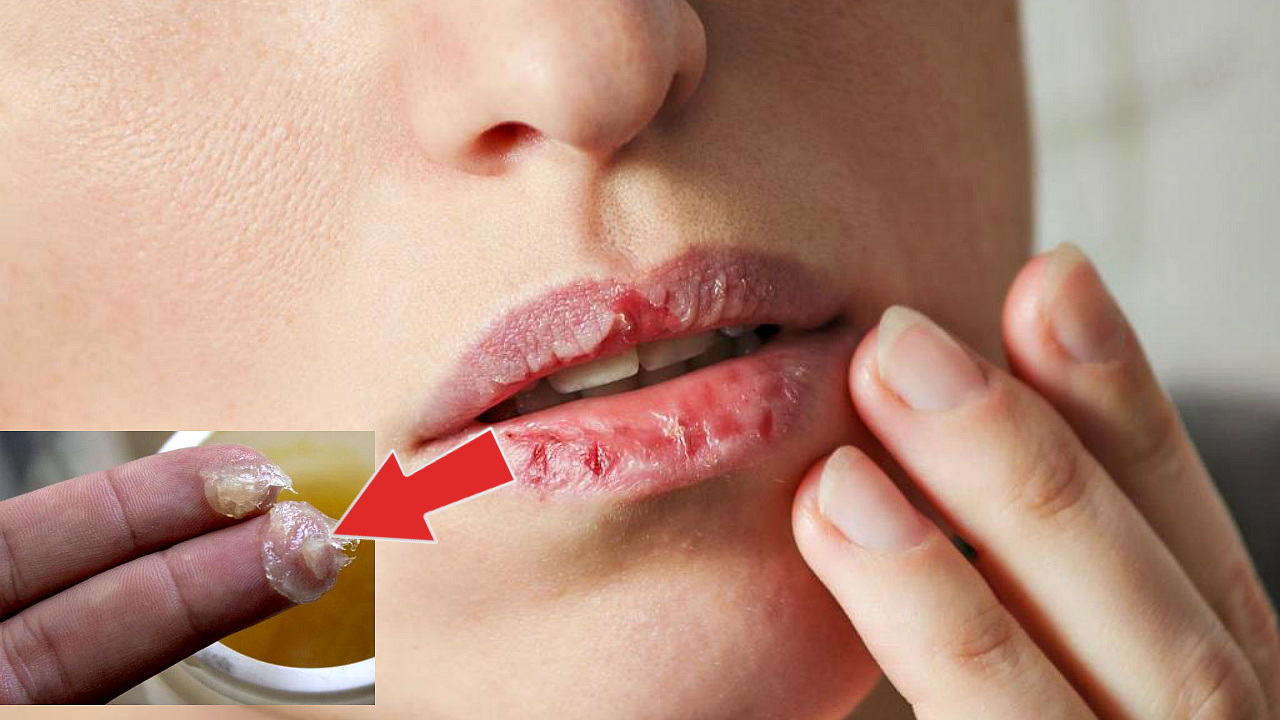Обветренные губы заживают мгновенно после этого! Народные способы лечения обветренных губ и герпеса смотреть онлайн