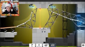 №1111: BRIDGE CONSTRUCTOR PORTAL - СТРОИМ МОСТЫ ДЛЯ ПОРТАЛОВ #4