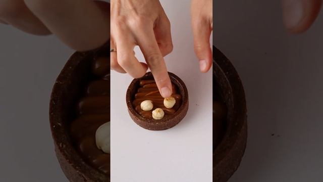 Тарталетка Кофе-Фундук-Карамель