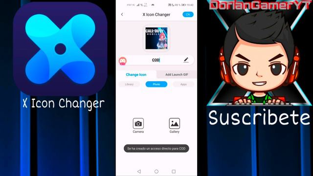 Como descargar X Icon Changer || DorianGamerYT || Tutorial смотреть онлайн