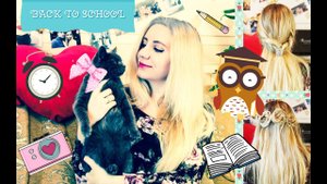Причёски в школу за 5 минут Back to school Удлинить волосы Идеи причёсок DIY