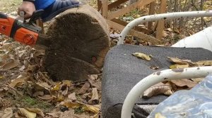 Замена  и тест цепи на электро пиле тех ат20 октября 2019 г.(3)