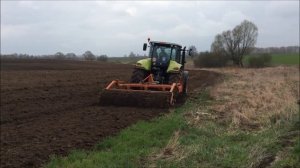 Работаем на тракторе CLAAS ARION 640C в Брянской области