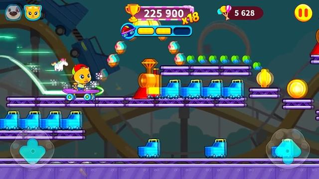 Говорящий Том Бег за Конфетами Хэнк обжора спасает Ботаника Бена открываем новый Магазин Сладостей смотреть онлайн