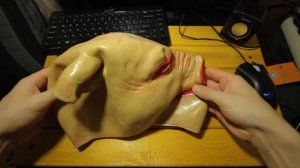 Латексная маска свиньи из Китая | Распаковка, первое впечатление.