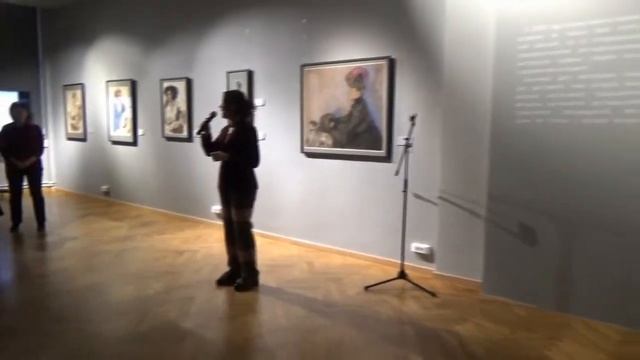 "Женский образ в графике русских художников". Открытие выставки в мастерских И. Грабаря смотреть онлайн