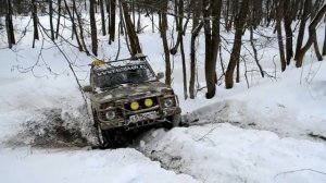 Niva 4x4, UAZ & GreatWall - winter offroad!