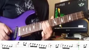 How to play Caprices 24 (Paganini) rock version with TAB and Backing Track