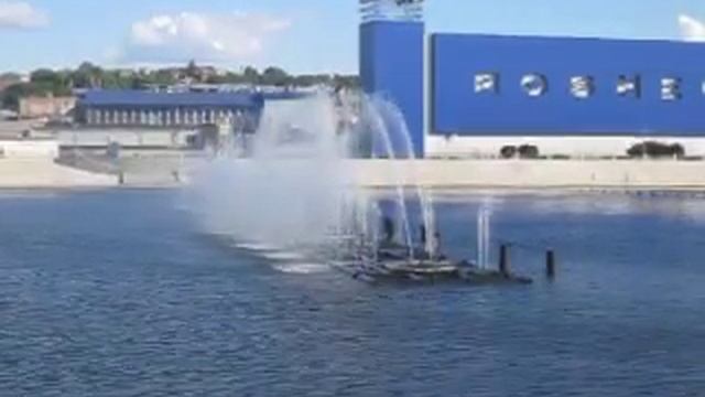 Фонтан Roshen в Виннице (день) смотреть онлайн