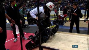 Cybathlon 2016 - all-terrain wheelchair competition - tracked stepper