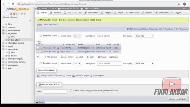 Cara membuat database melalui XAMPP & Cara Membuat Koneksi ODBC CONNECT смотреть онлайн
