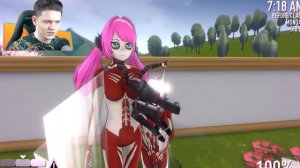 ЯНДЕРЕ УСТРОИЛА РЕЗНЮ В YANDERE SIMULATOR
