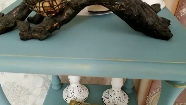Перекрасила этажерку. О краске... Не бойтесь смелых решений и ярких цветов..