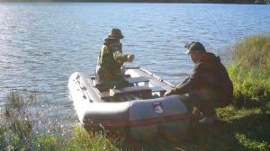 Испытания лодки Хантер-320 с мотором SEA Pro- 5