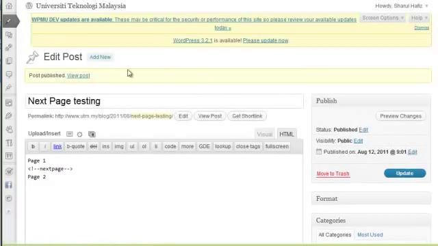 Wordpress Next Page смотреть онлайн