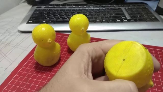 Цыпленок жёлтый игрушка из СССР