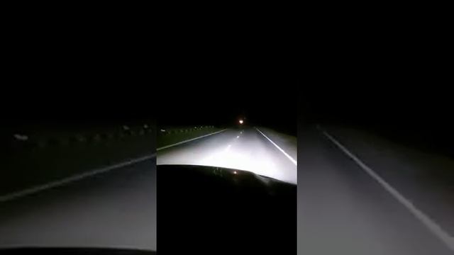 Фары Alpharex светодиодные серия NOVA Dodge Ram 09-18 как светят на трассе. смотреть онлайн