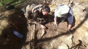 Нашли без вести пропавших солдат , работа поисковиков