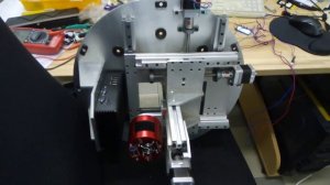 Test of X stage on small speed