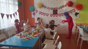 Отмечаем День рождения. Леди Баг и Супер Кот.