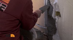 Монтаж  двери скрытого монтажа Вариант установки в стену
