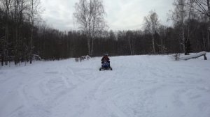 Woideal WD180 : детская игрушка или полноценный снегоход  ? Мужской и женский взгляд.