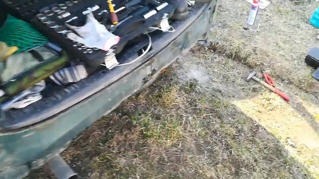 Ситроен ксара пикассо. Снятие заднего бампера. Как снять задний бампер. смотреть онлайн