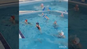 Аквааэробика для детей. Веселые тренировки в малом бассейне :))) #аквааэробика #miafit