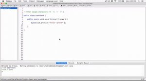 8. Other escape characters/sequences - Learn Java