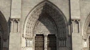 Средневековый Париж  | Реконструкция строительства Нотр-Дам де Пари