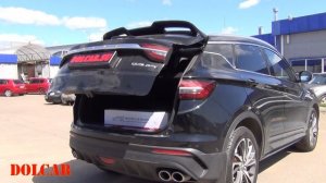 Эдектропривод крышки багажника на Geely Coolray / Установка подъемника двери багажника Джили Кулрэй