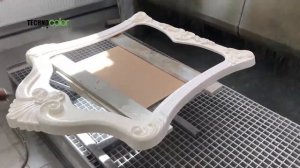 Окрашивание рамы для зеркала из ABS-пластика