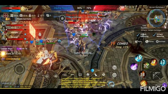 Can ASUS ROG phone handle Lineage 2 Revolution's Ancient Battle 20 VS 20 with best game setting? смотреть онлайн