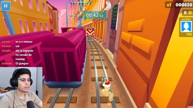 SUBWAY SURFERS ATUALIZOU E VOU PEGAR RECORD DE NO COIN смотреть онлайн