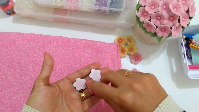 Florzinha em feltro passo a passo смотреть онлайн