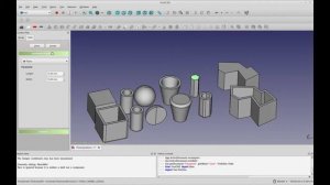 FreeCAD Tutorial Thickness - Beginner tutorial on the Part Workbench "Shell" tool.