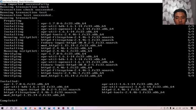 #9C FEDORA SERVER 33: TUTORIAL MEMBANGUN WEBSERVER VIA VIRTUAL BOX смотреть онлайн